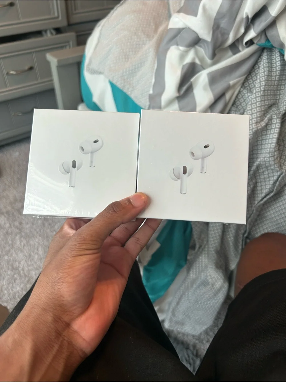 Apple White Earbuds in Sealed White Box